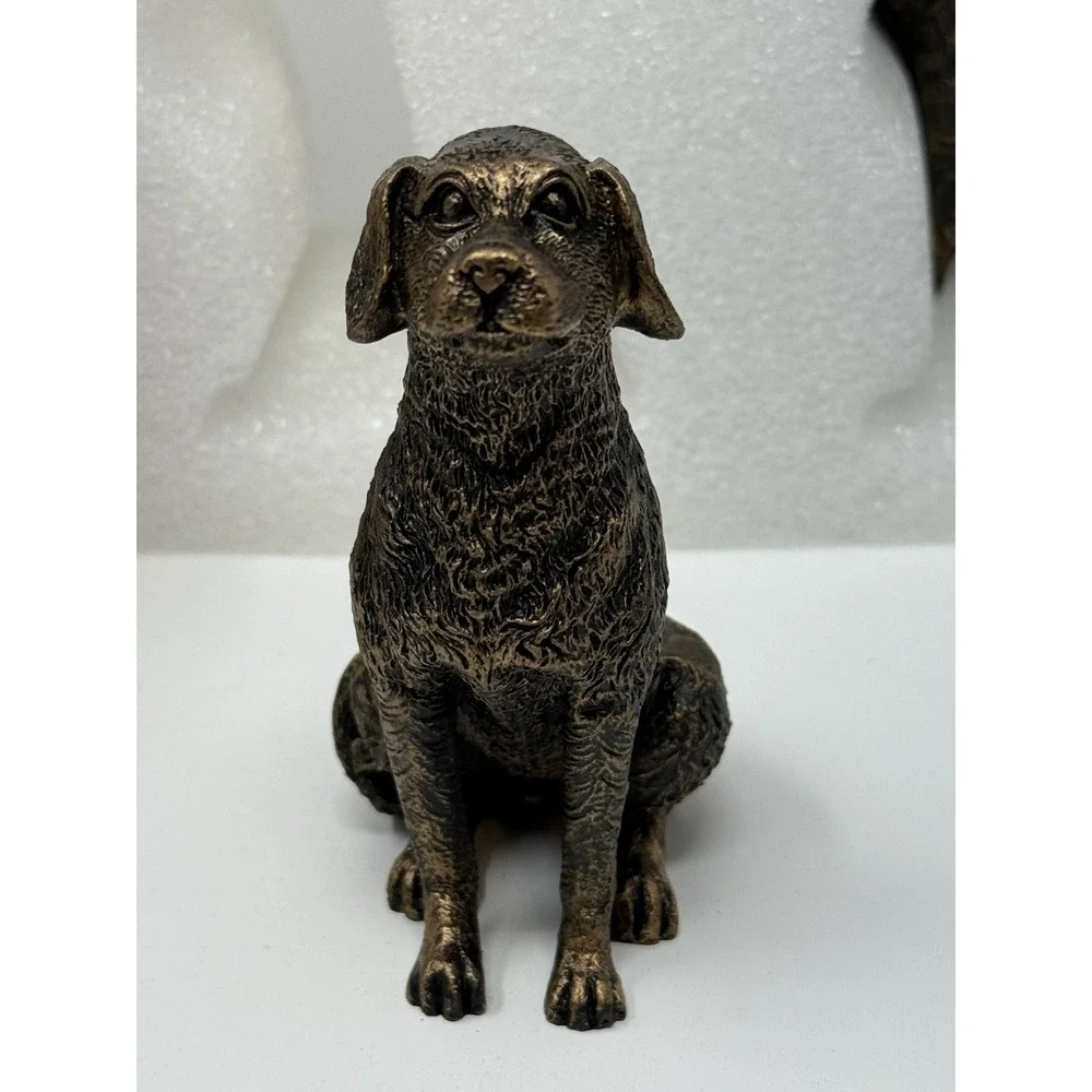 Labrador Plant Pot Feet For Planters Antique Bronze 8.5CM X 5.5CM X 11.5CM
